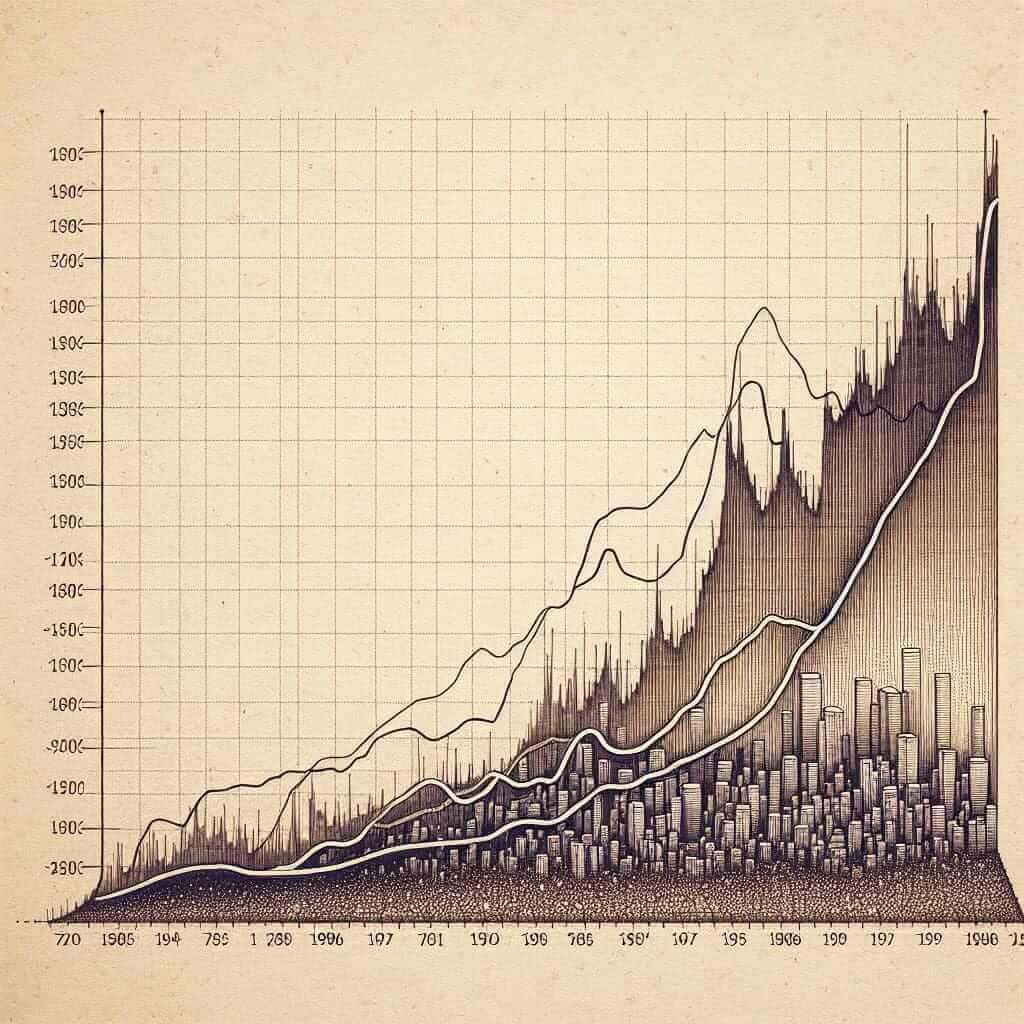 Line Graph Population Growth