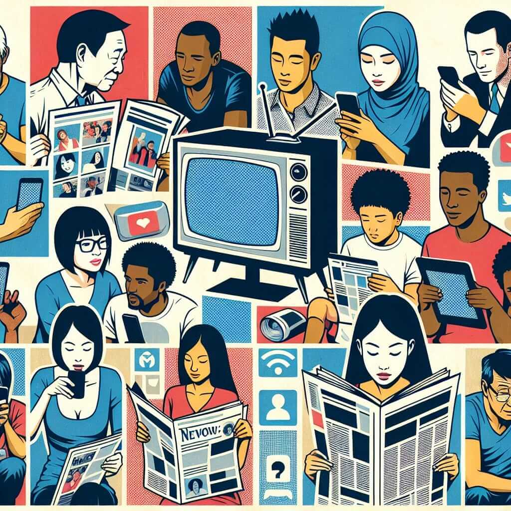 The influence of mass media on cultural norms