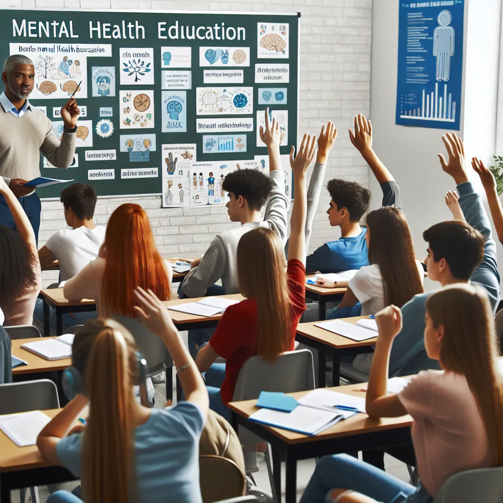 Mental health education for teenagers