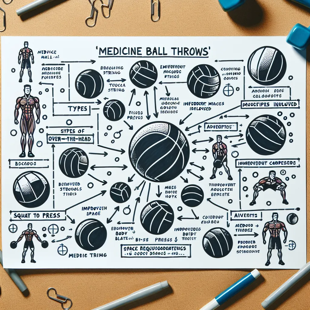 Mind map for medicine ball throws