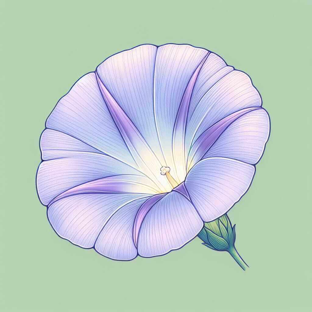 Morning Glory Flower