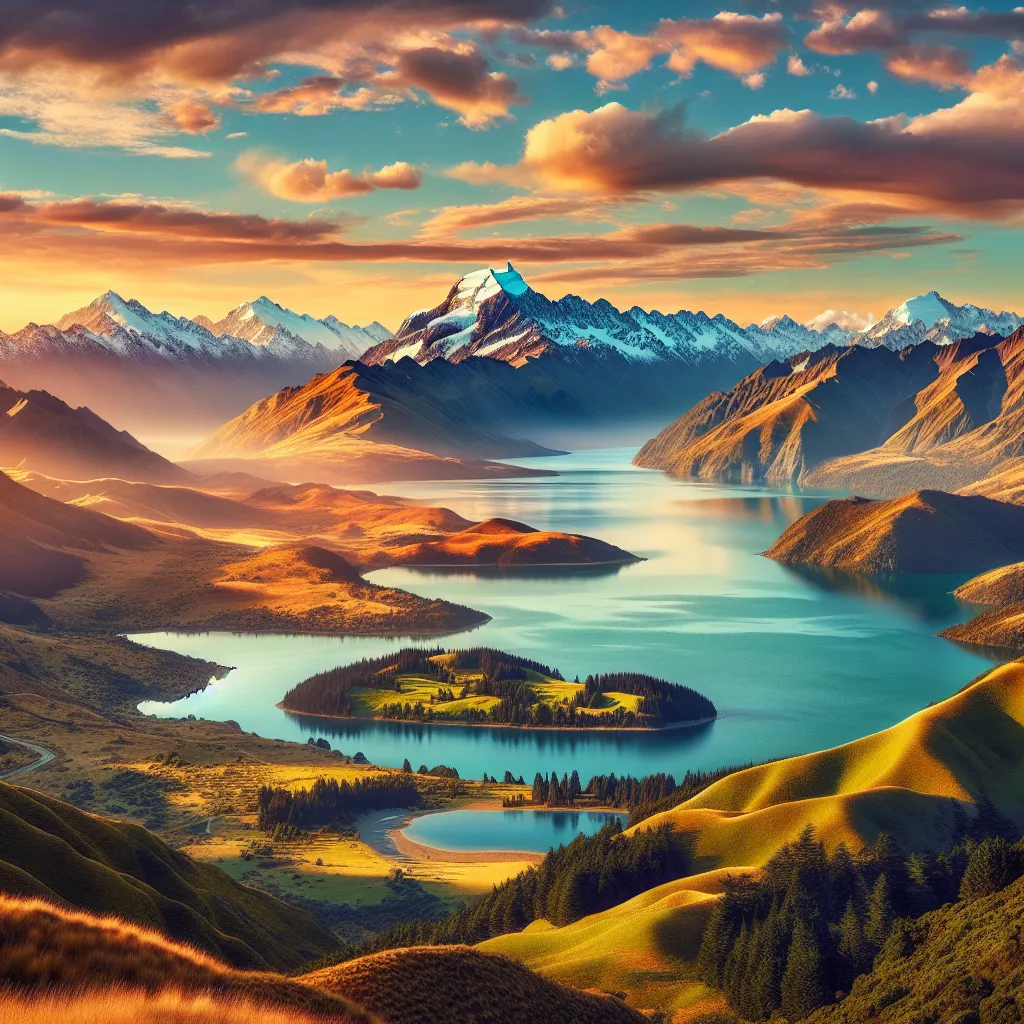 New Zealand landscape