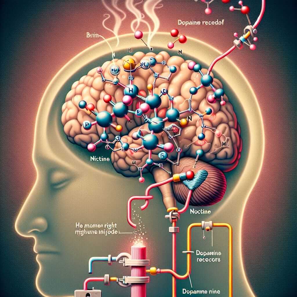 Nicotine and Dopamine in the Brain