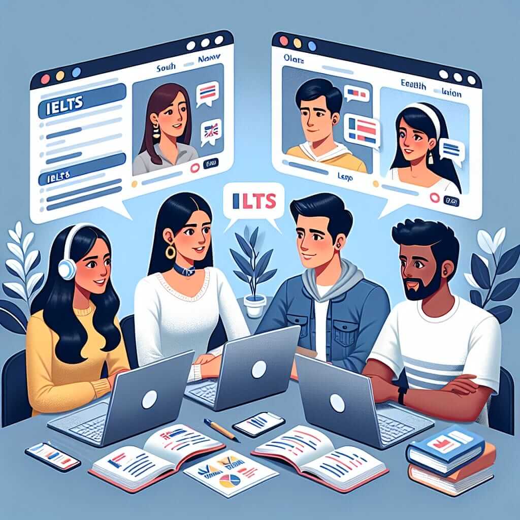 online IELTS community