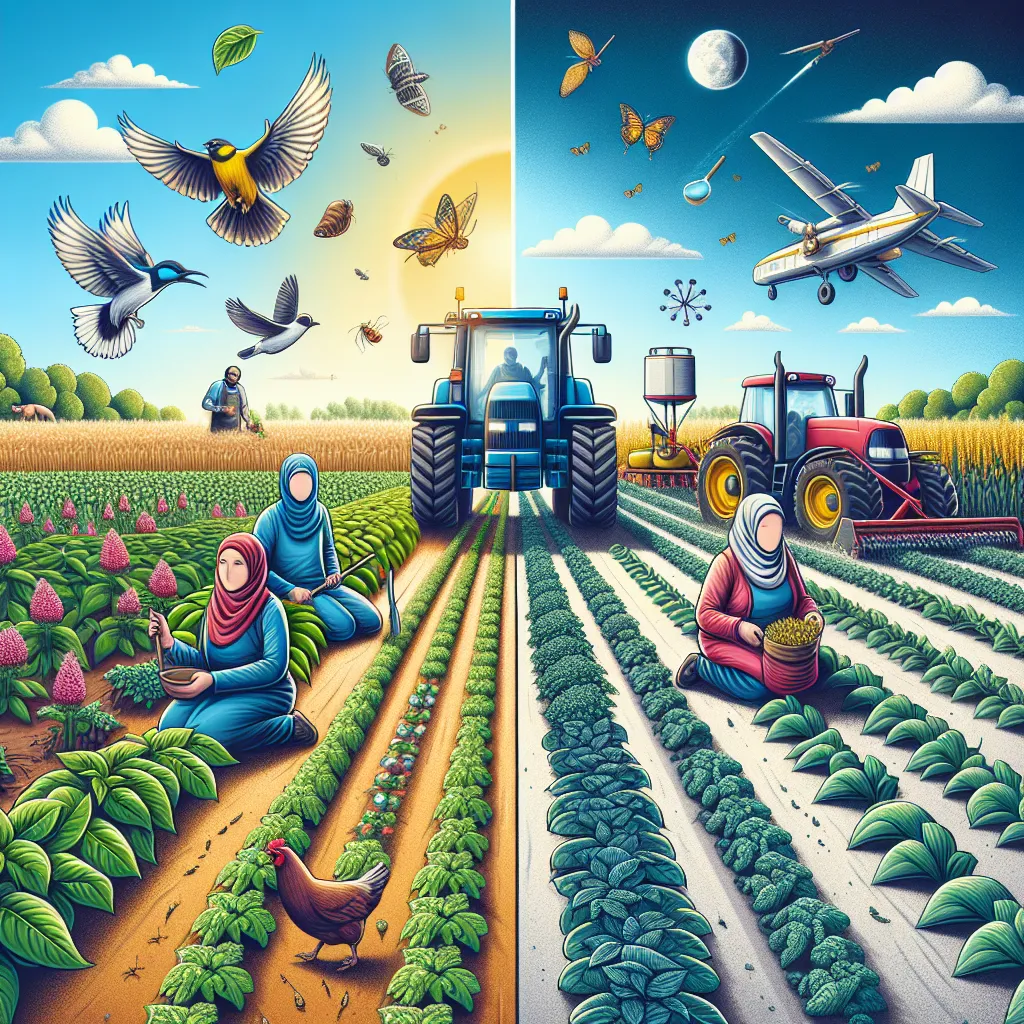 Organic vs Conventional Farming Comparison