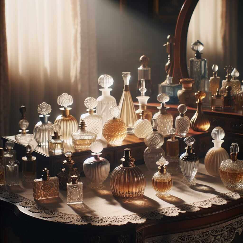 perfume bottles