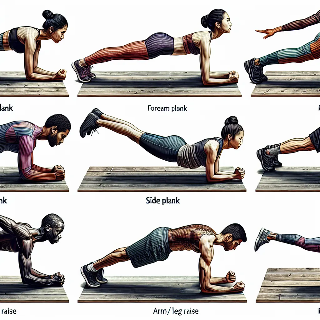 plank variations