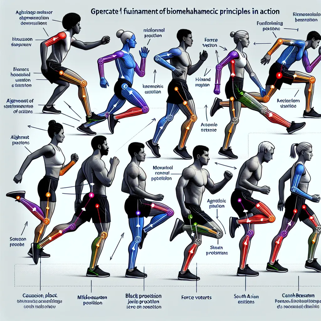 Proper Biomechanics Illustration