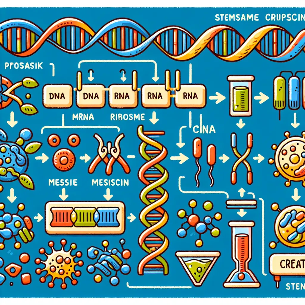 Protein Synthesis Diagram