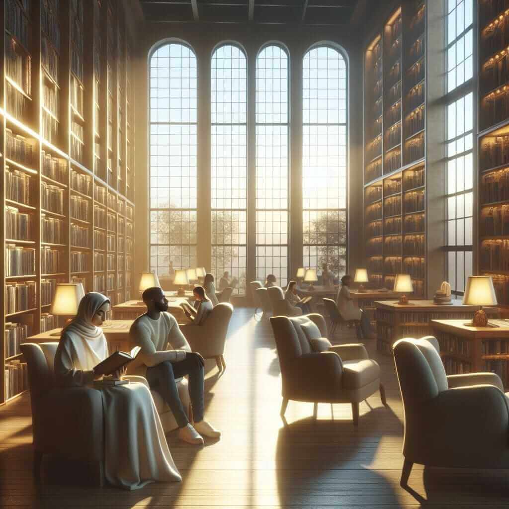 Peaceful Library