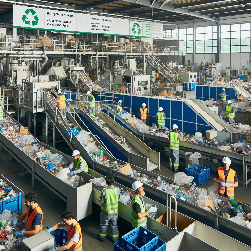 recycling plant germany