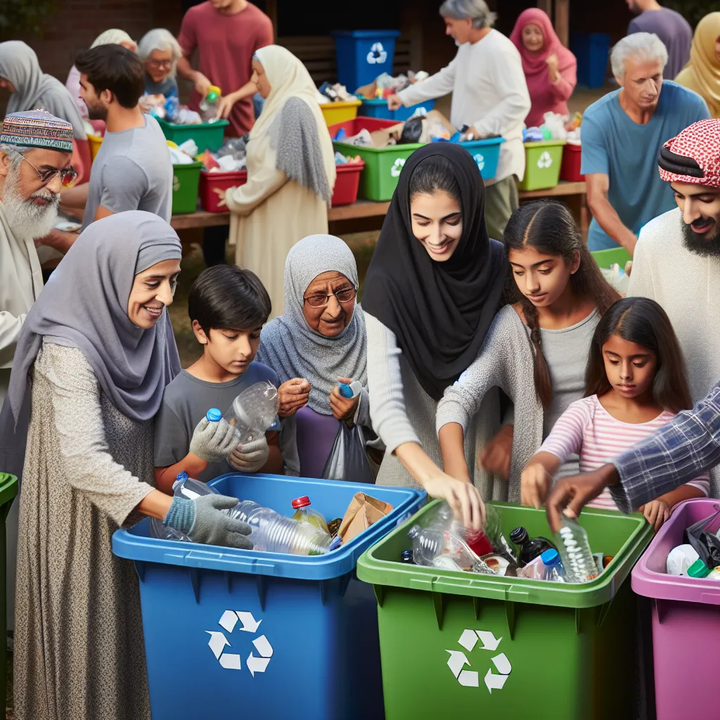 Community recycling initiative