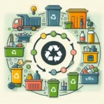 Recycling Process Infographic