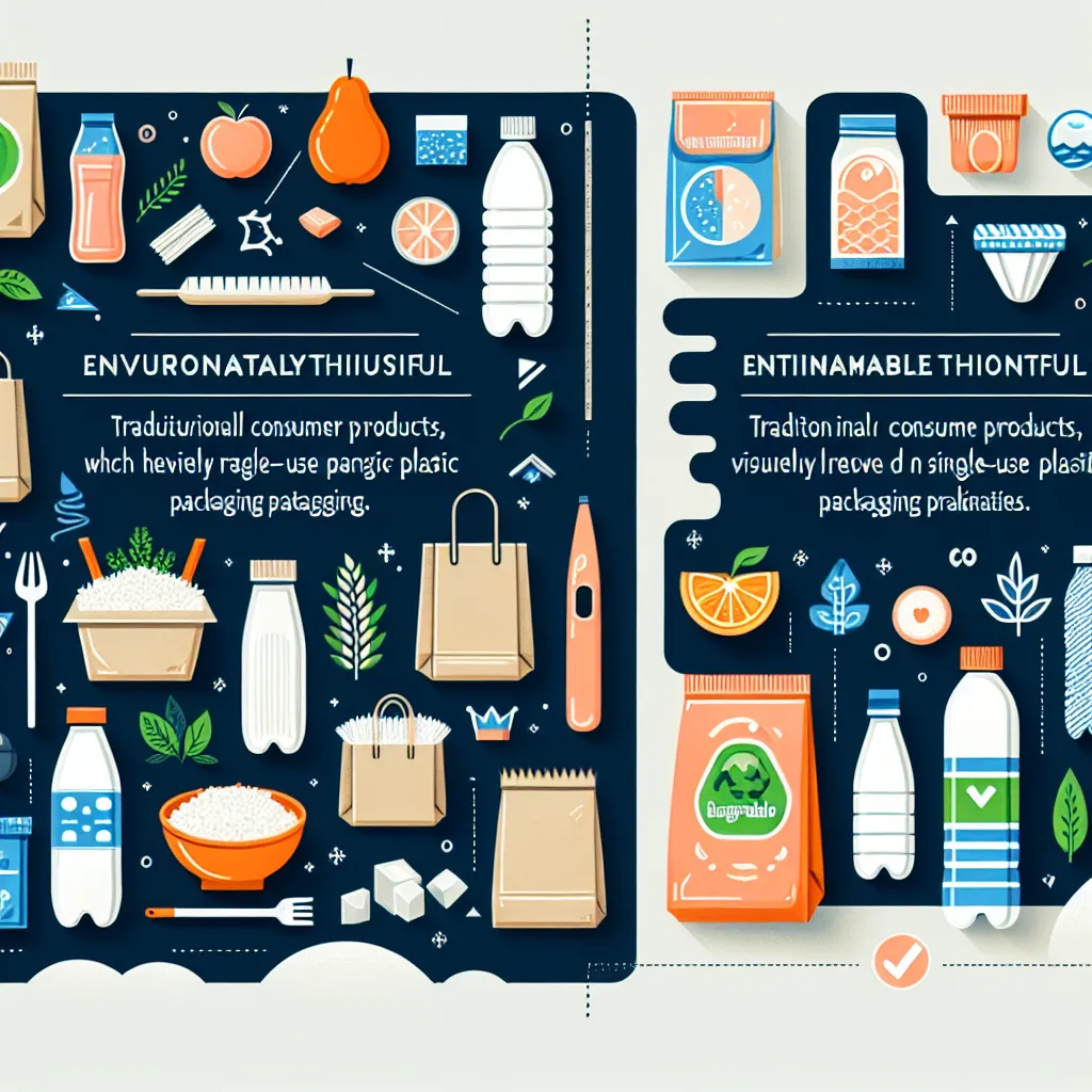 Reducing single-use plastics in consumer products