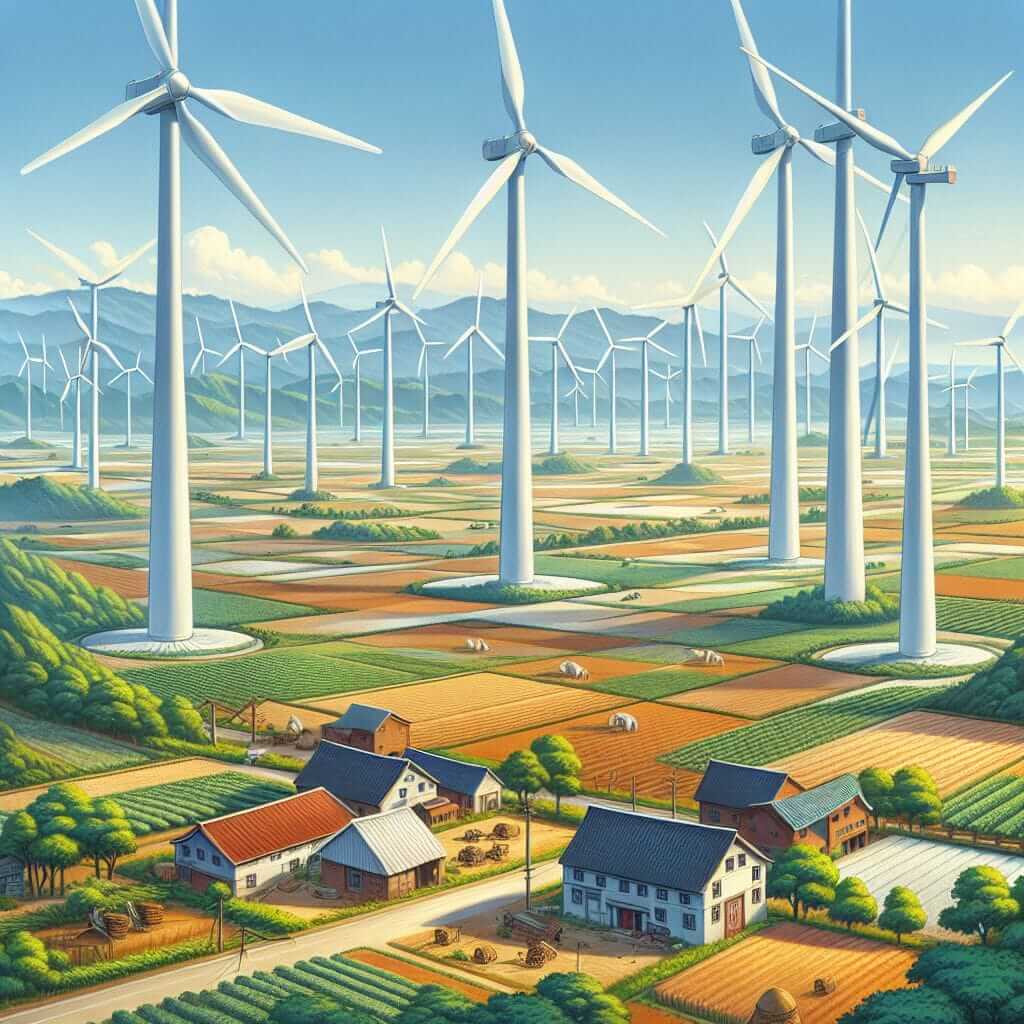 Renewable energy projects in rural areas