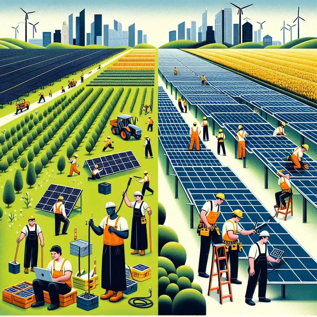 Renewable energy and job creation