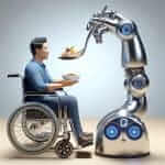 Robotic Arm Assisting Disabled Person