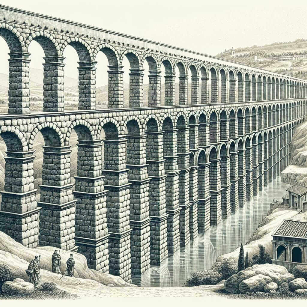 roman aqueduct