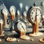 Salvador Dali's Melting Clocks