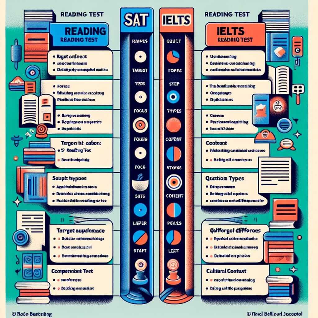 SAT vs IELTS Reading Test Comparison