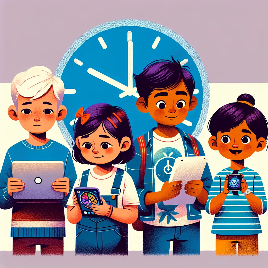 Impact of screen time on children