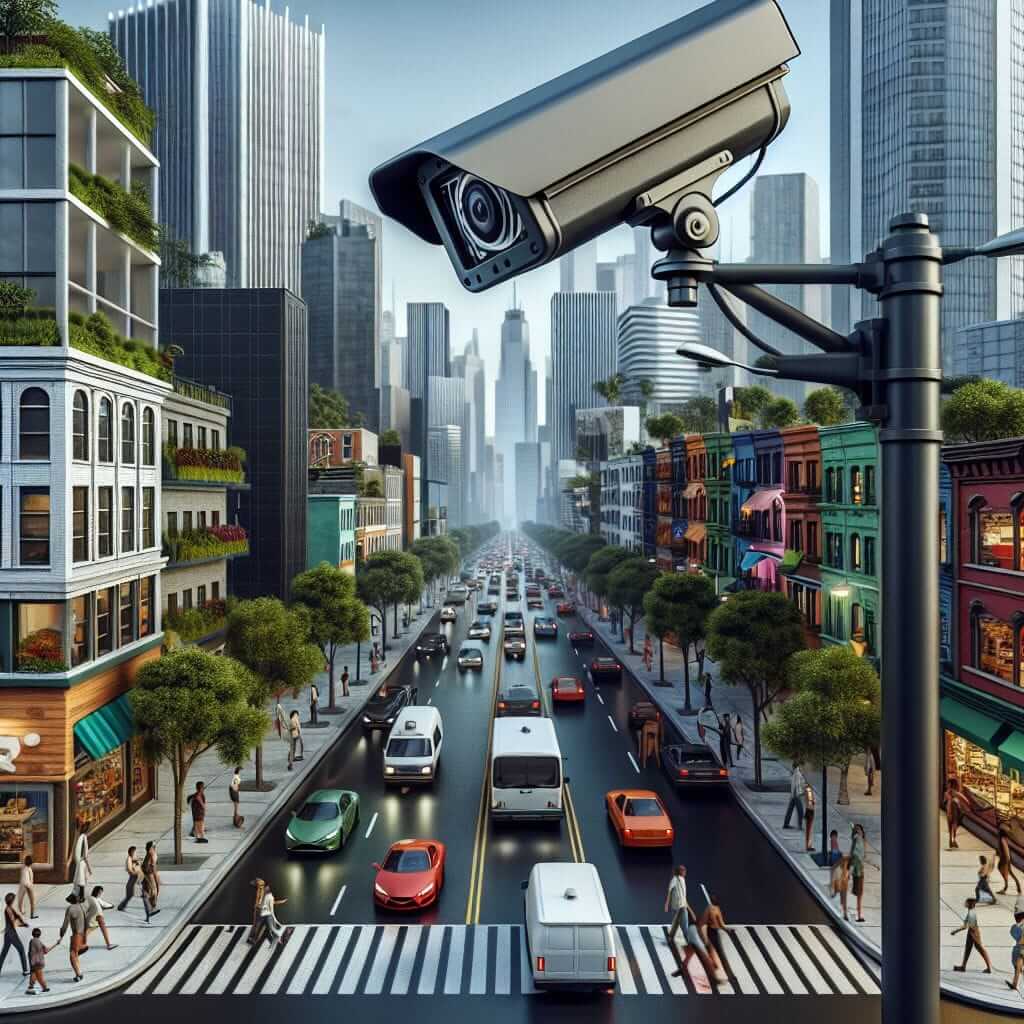 Security Camera on Street