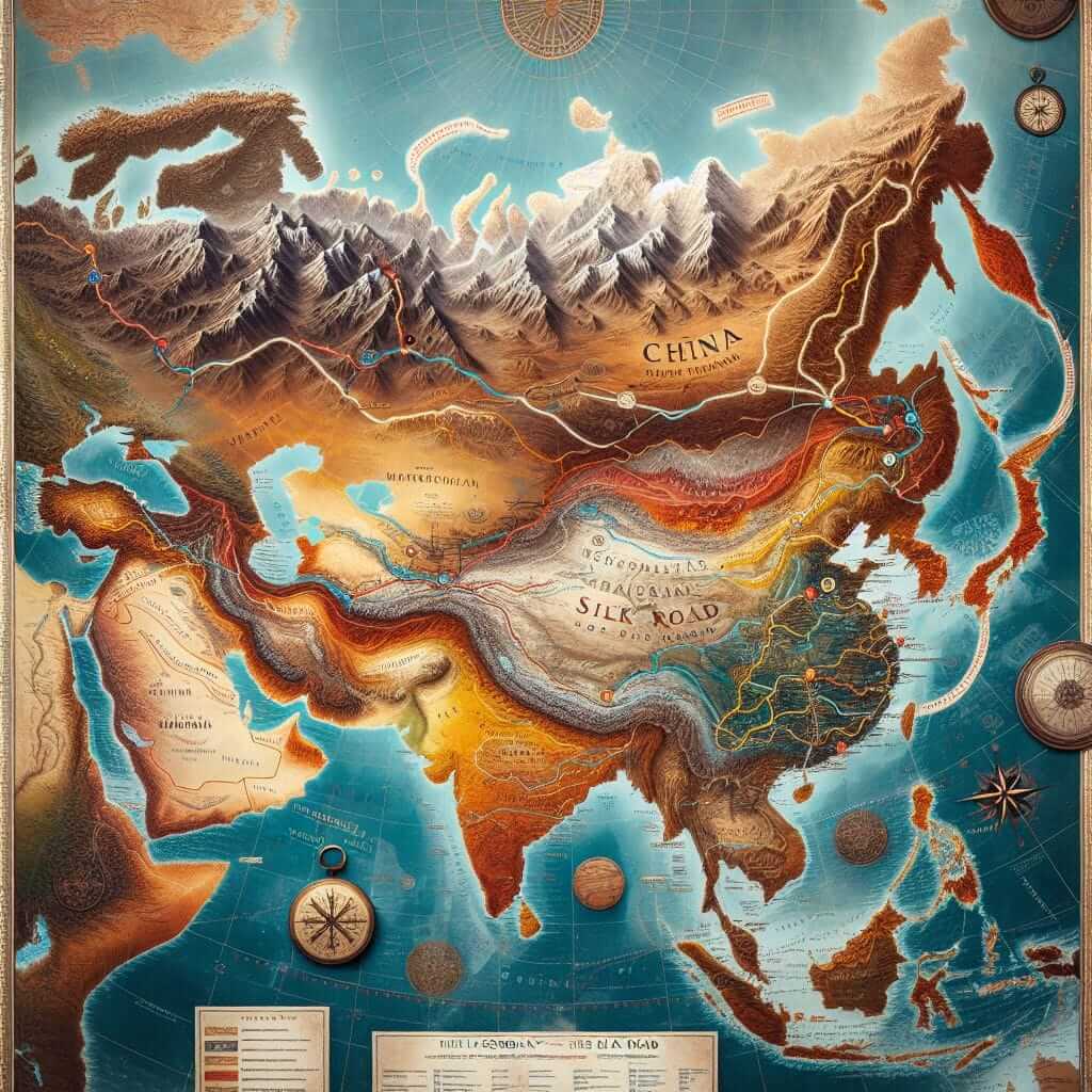 Silk Road Map