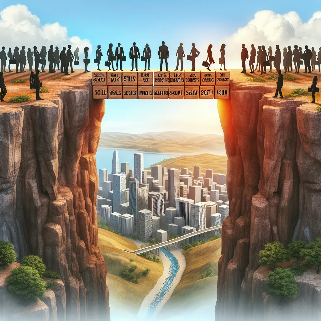 Skills gap during economic recovery