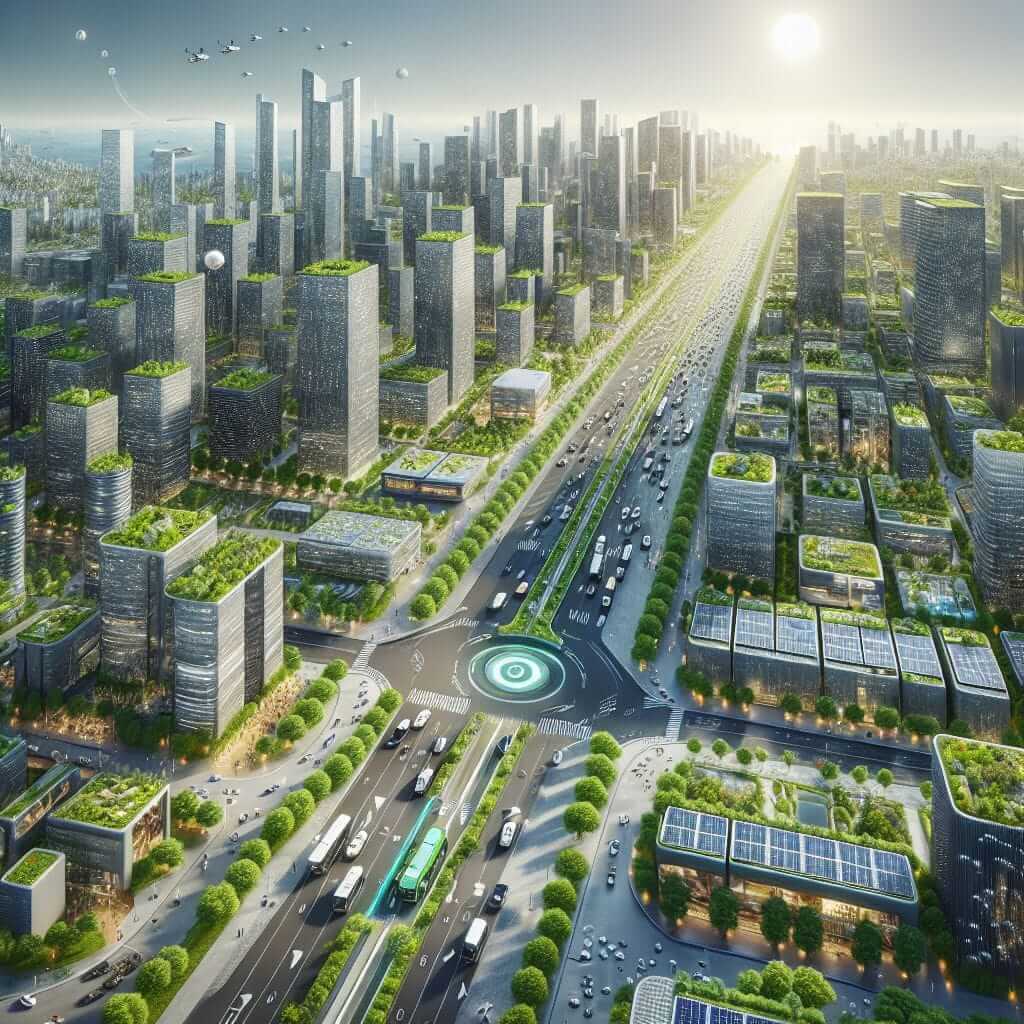 Smart city urban living