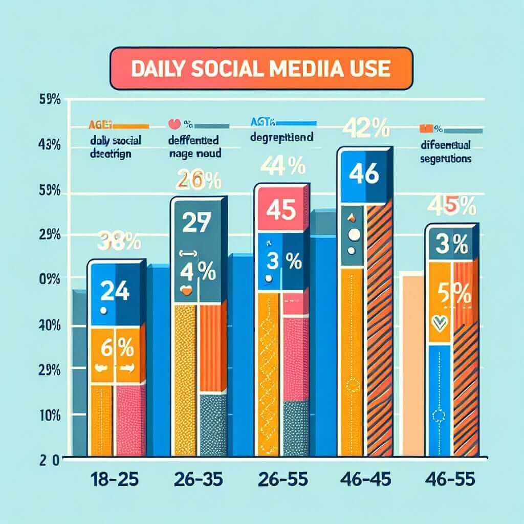 social media usage by age group