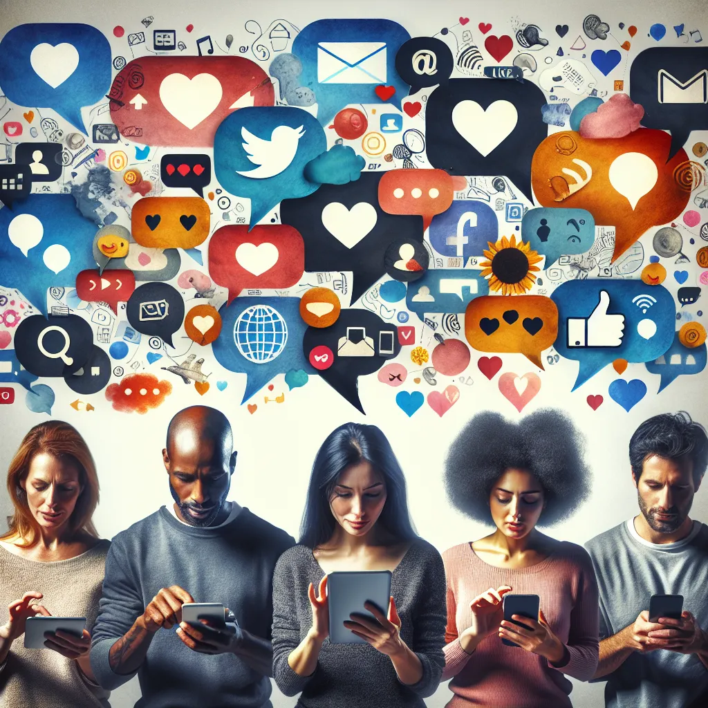 Social media platforms shaping modern communication