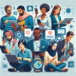 Social media connecting diverse cultures