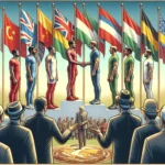 Sports Diplomacy Illustration