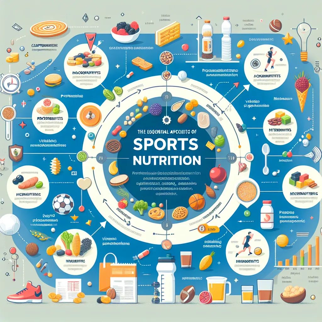 Sports Nutrition Diagram