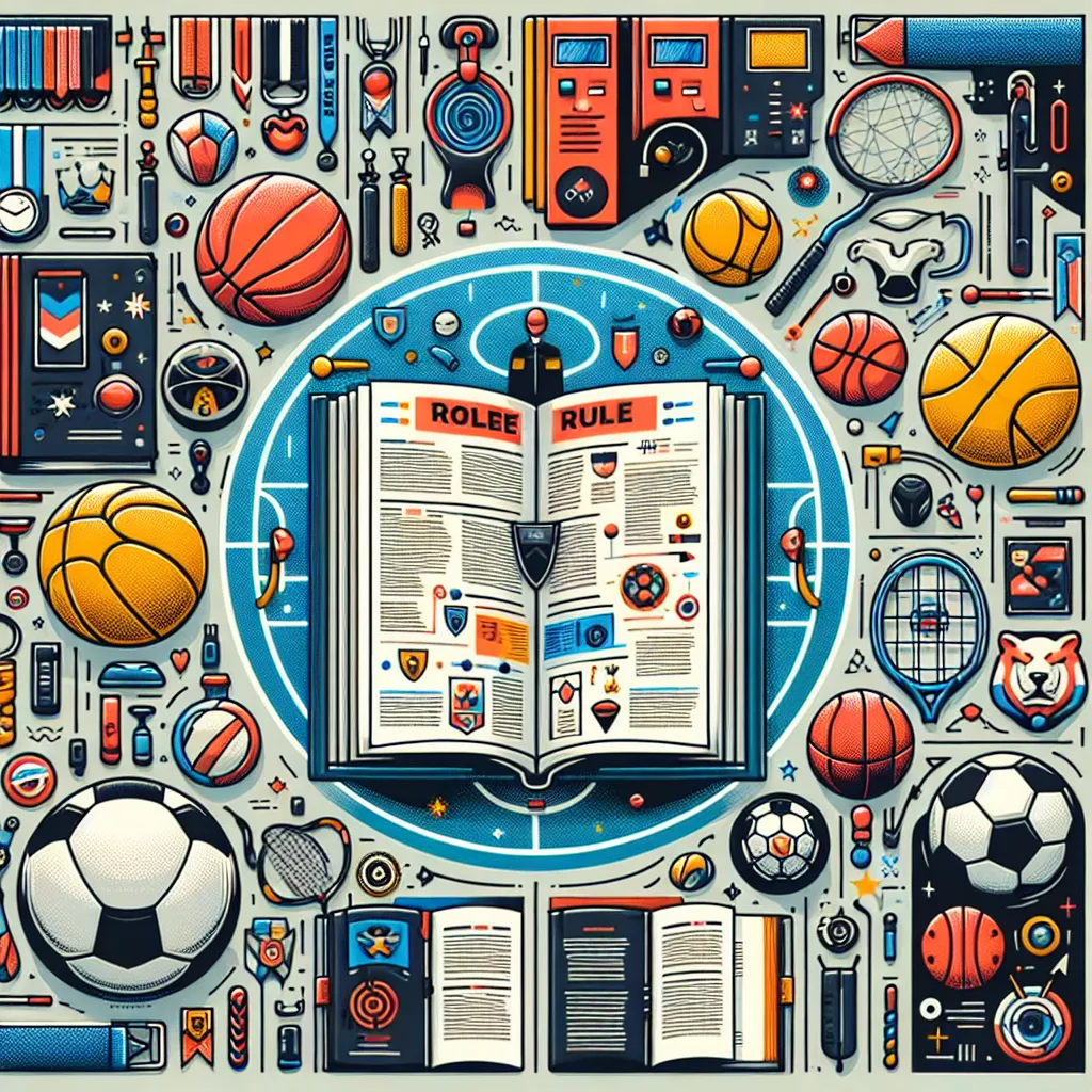 Sports regulations illustration