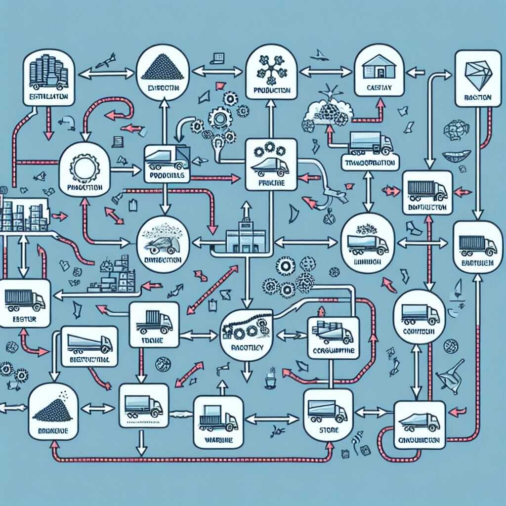 Supply Chain Illustration