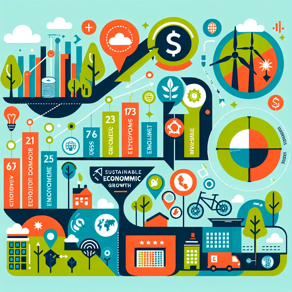 Sustainable Economic Growth Infographic