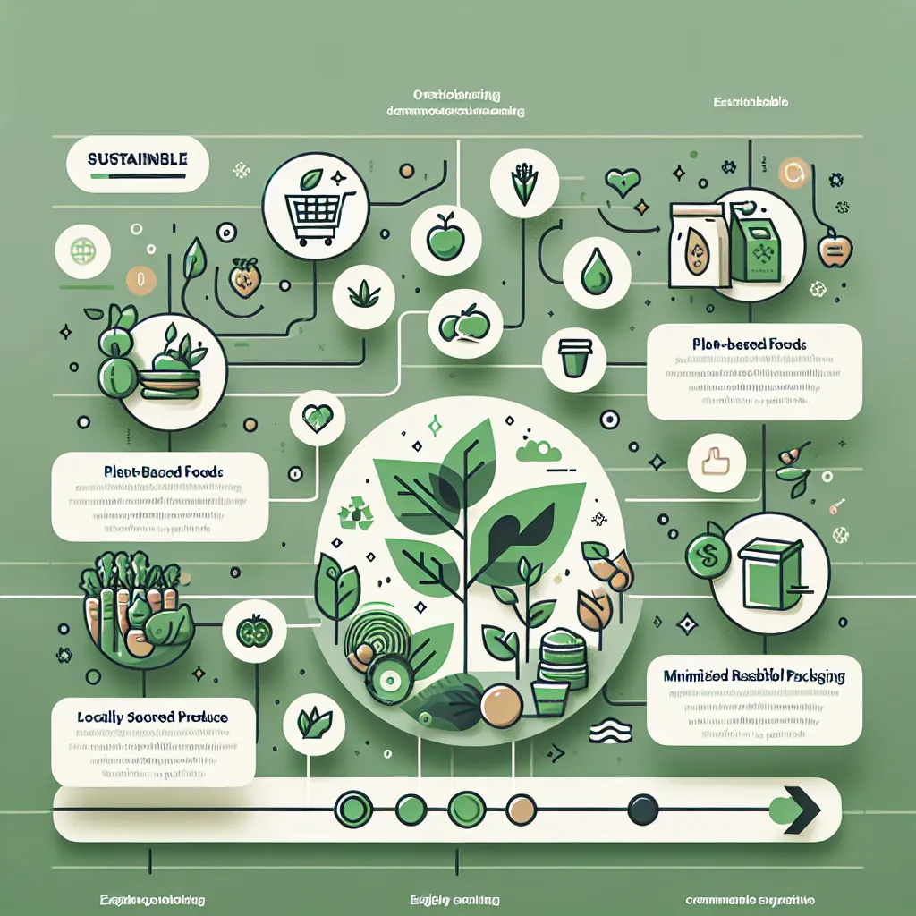 Sustainable Meal Plan Infographic