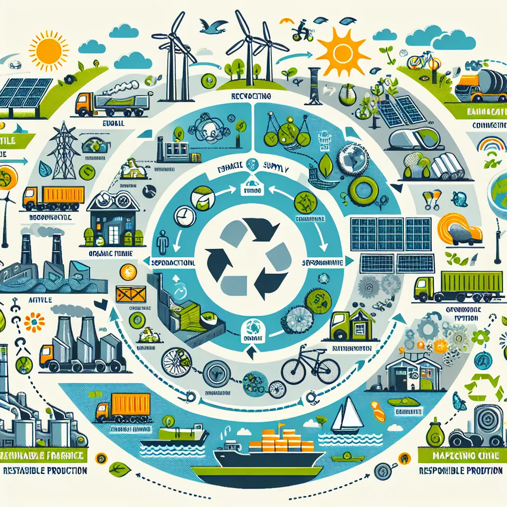 Sustainable Supply Chain Diagram