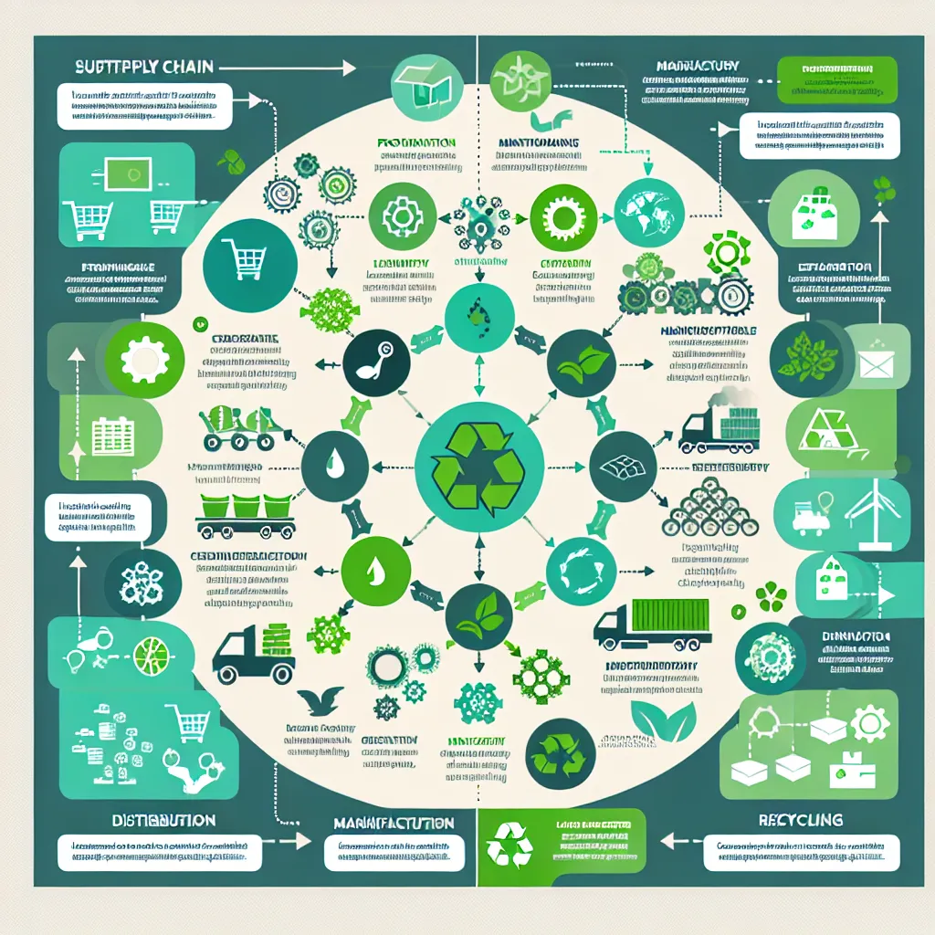 Sustainable Supply Chain Diagram