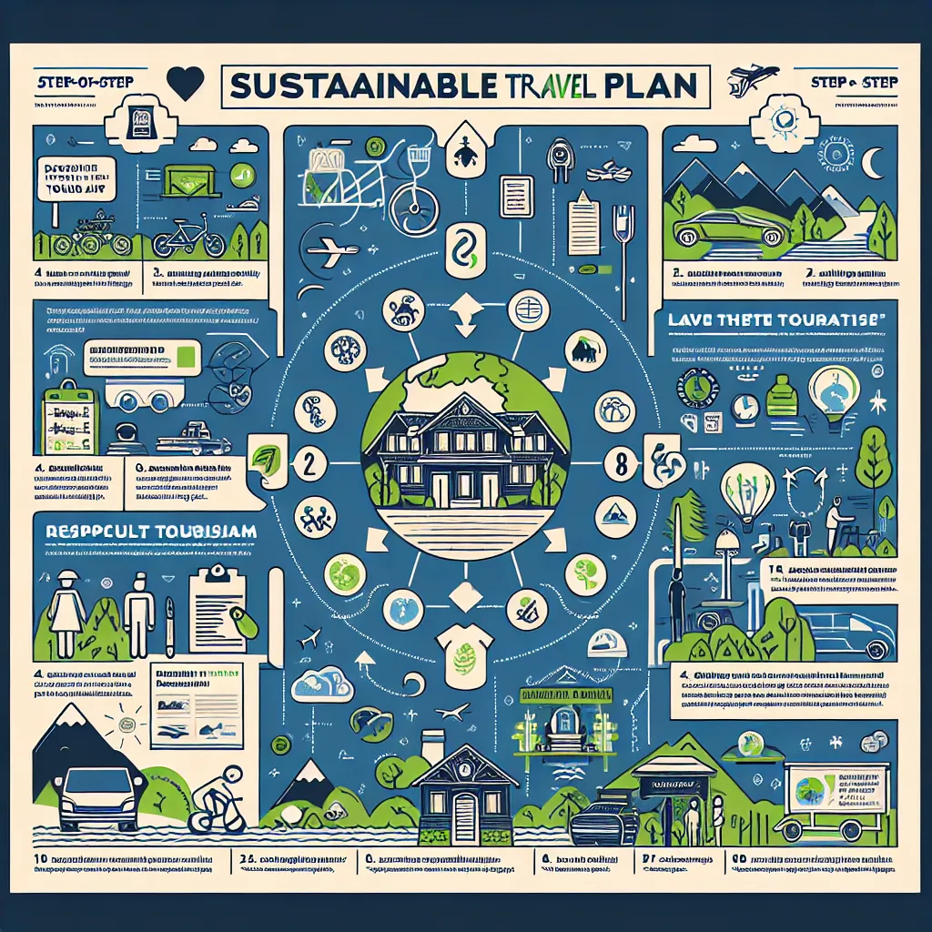 Sustainable Travel Plan Infographic