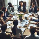 Effective Team Meeting Guided by a Leader