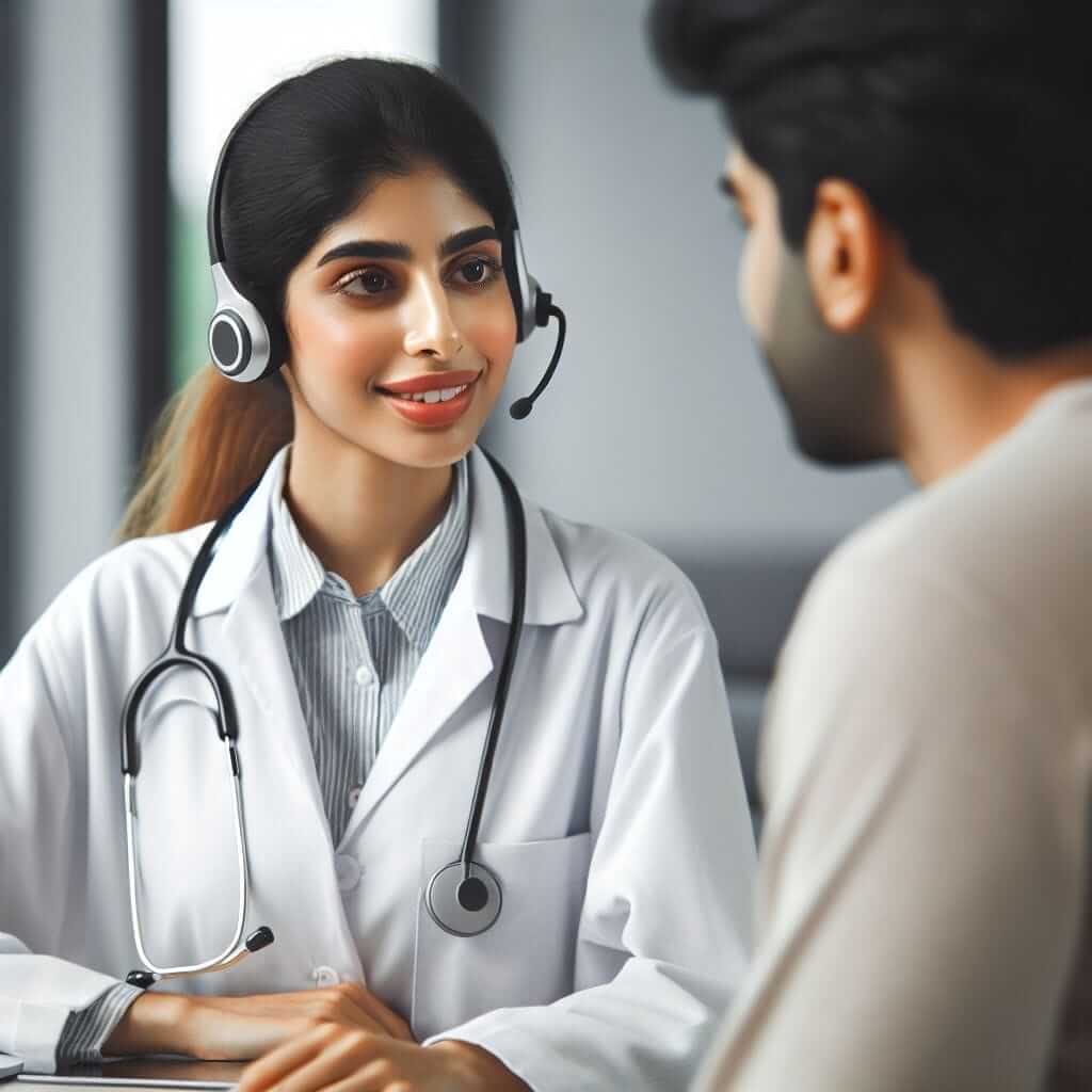 Telehealth Doctor Patient Consultation