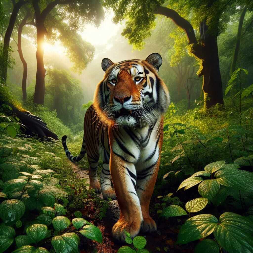 Tiger in Jungle