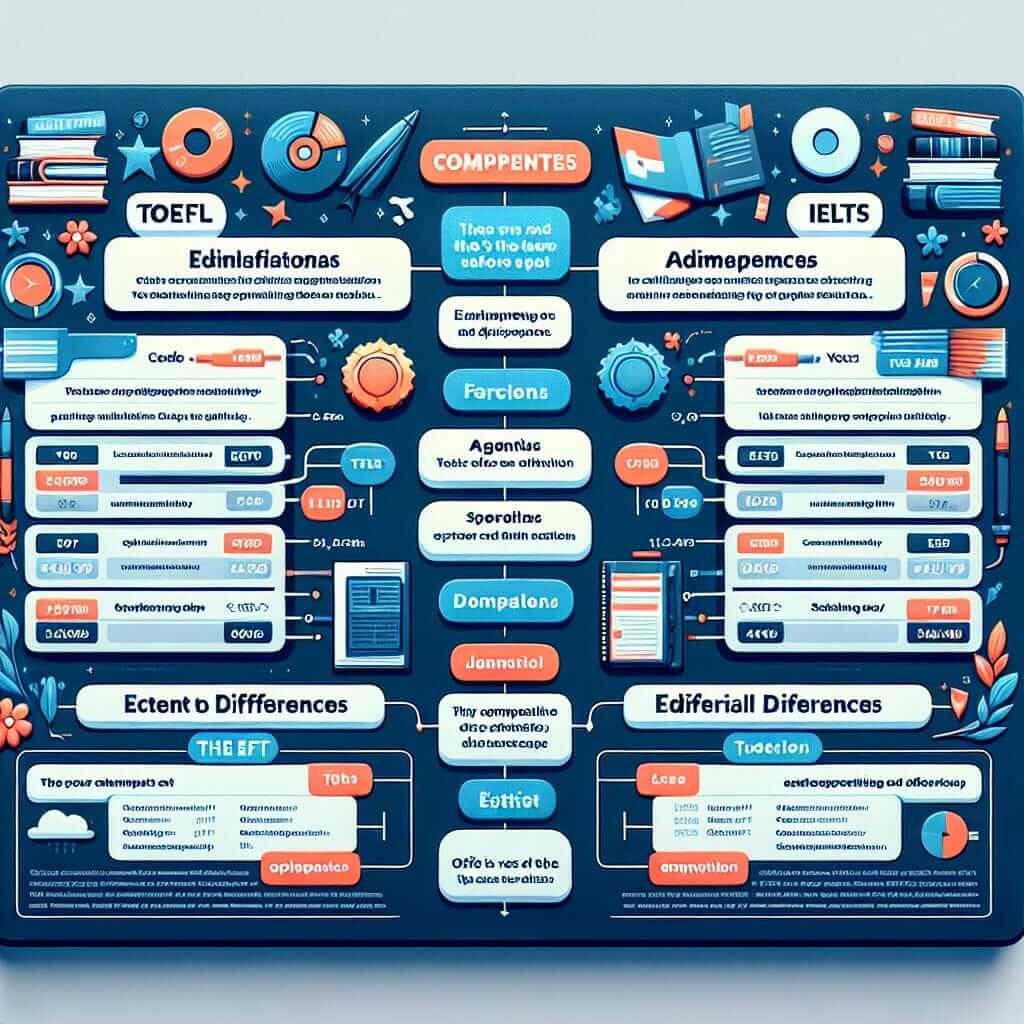 TOEFL vs IELTS Comparison Chart