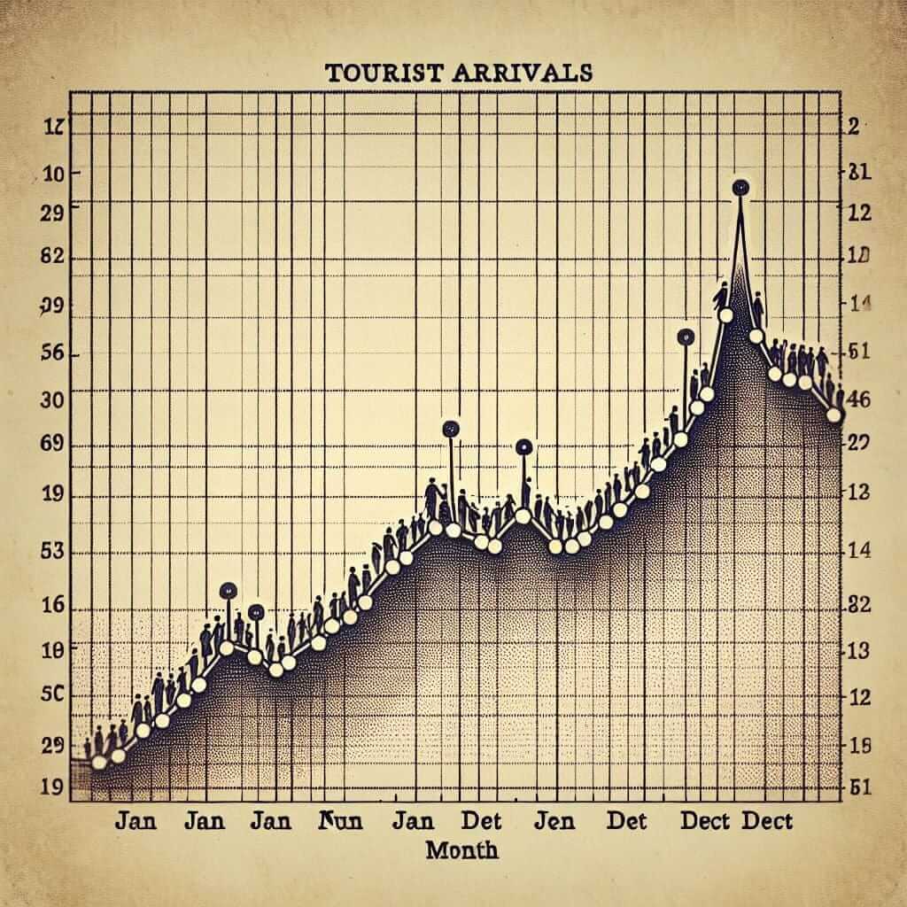 Tourist Arrivals by Month