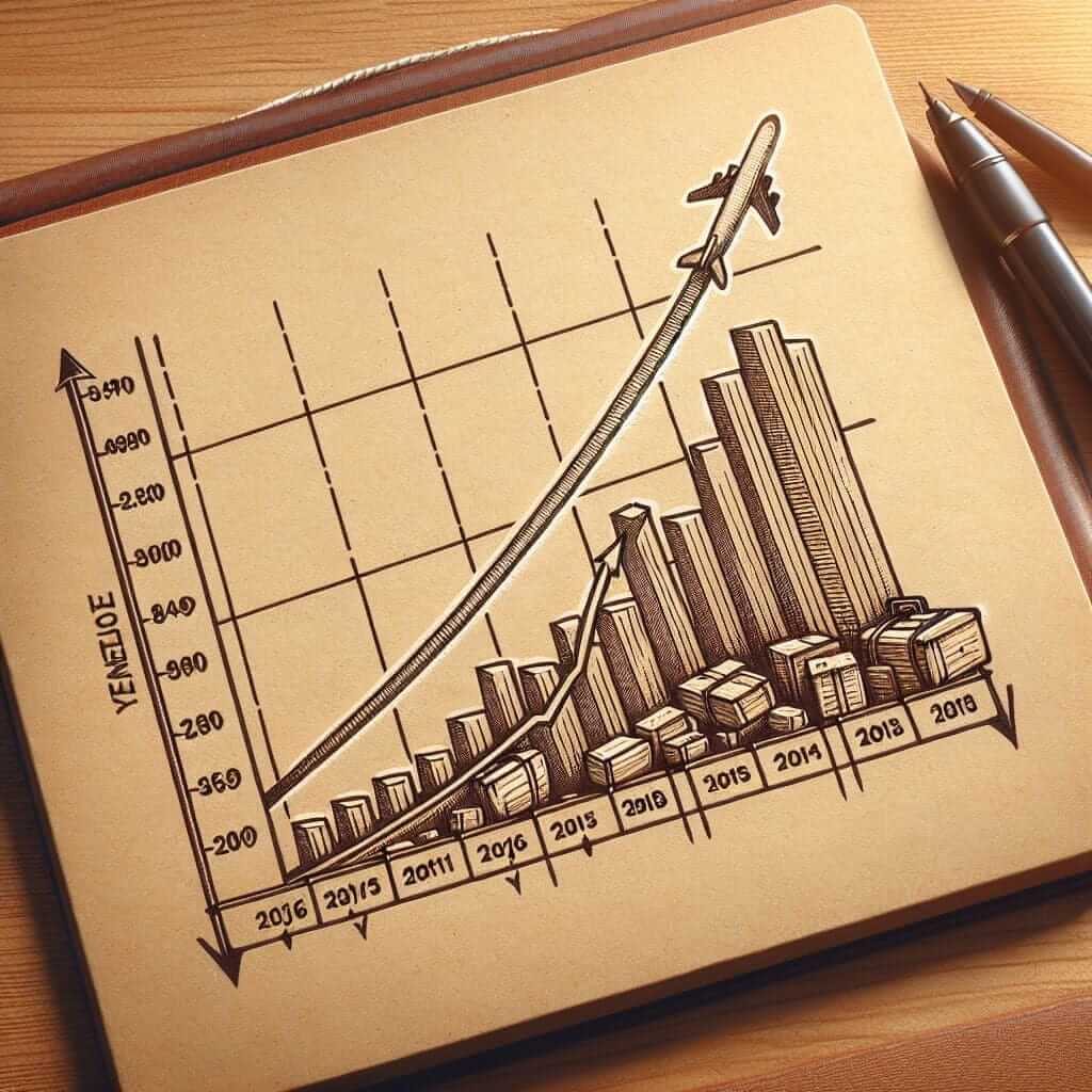 Tourist Arrivals Line Graph