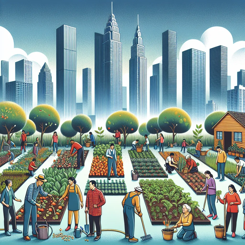 Urban food security initiatives