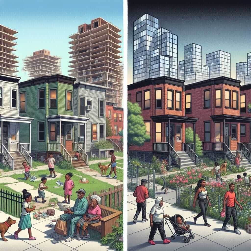 Urban Redevelopment and Gentrification