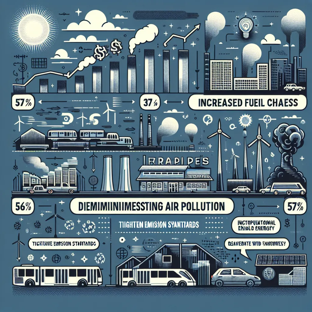 Urban air pollution reduction strategies